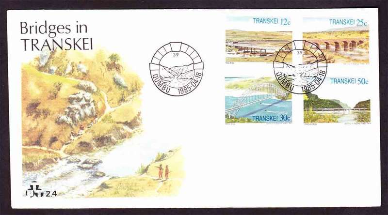 Transkei - 1985 - Bridges - First Day Cover - Small