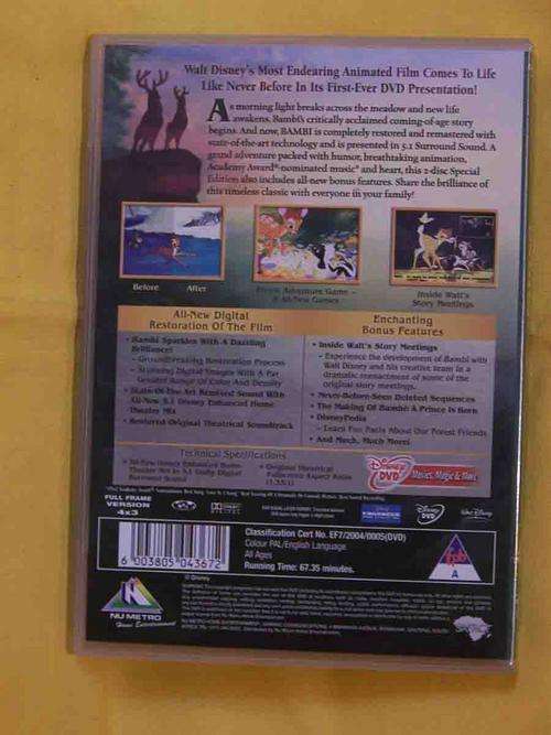Bambi 2 Disc Special Edition DVD