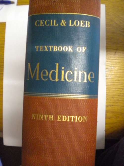 Textbook of medicine Cecil and Loeb Ninth edition