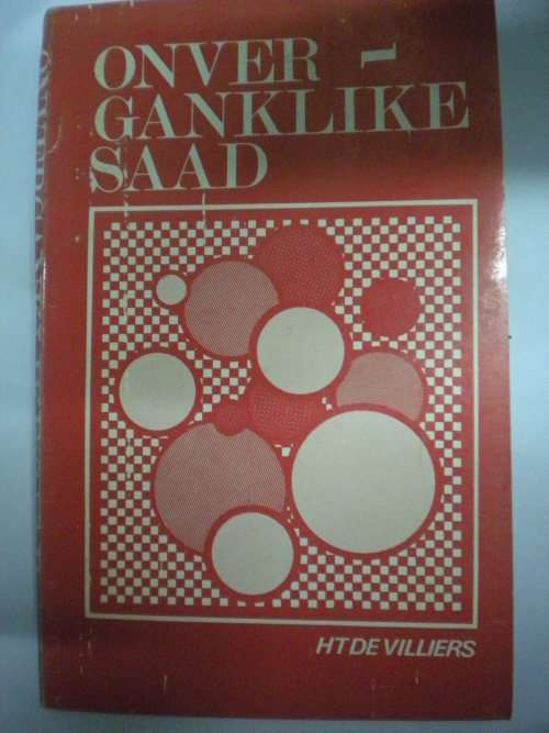 Onverganklike saad deur HT de Villiers