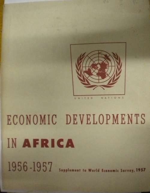 Economic developments in Africa 1956-1957