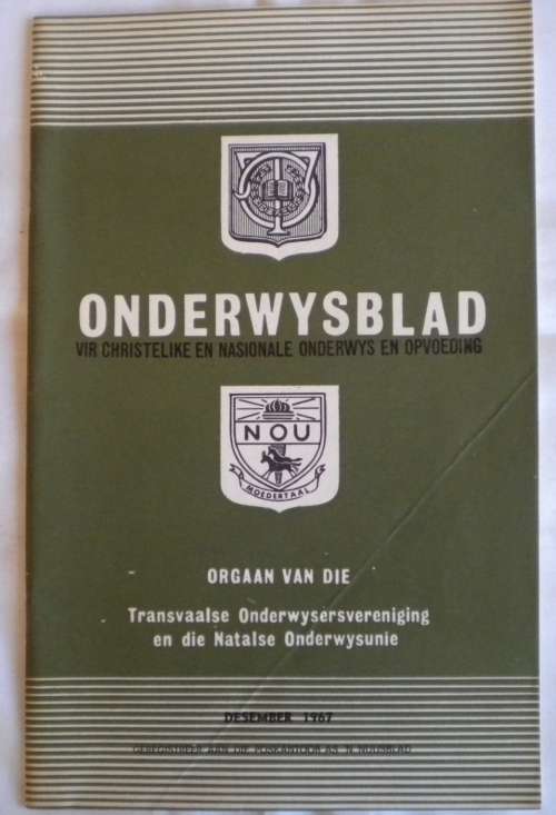 Onderwysblad Desember 1967