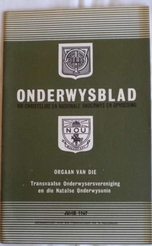 Onderwysblad Junie 1967