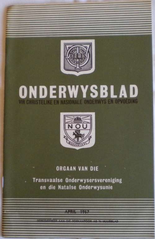 Onderwysblad April 1967