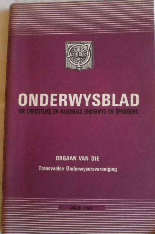 Onderwysblad Julie 1969