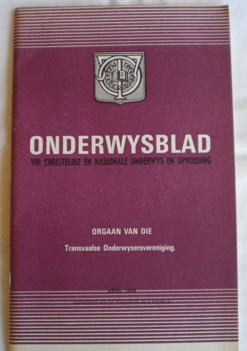 Onderwysblad April 1969