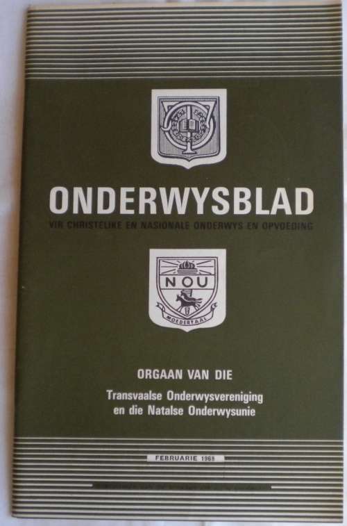 Onderwysblad Februarie 1968