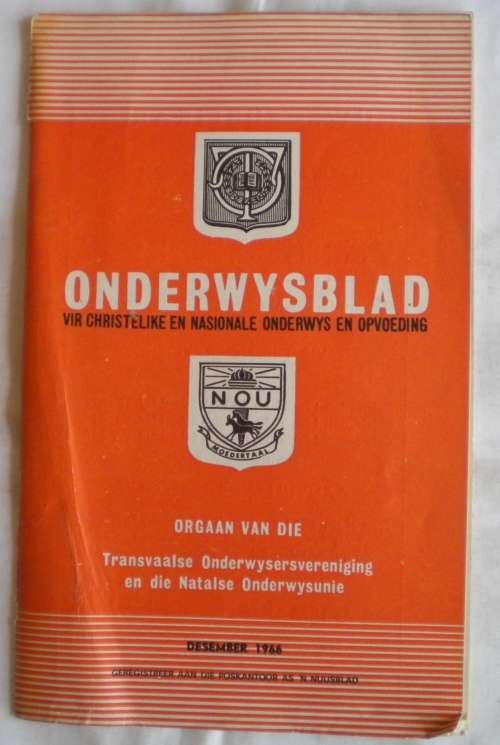 Onderwysblad Desember 1966