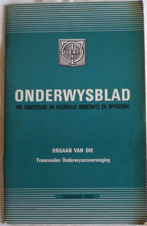 Onderwysblad Januarie 1970