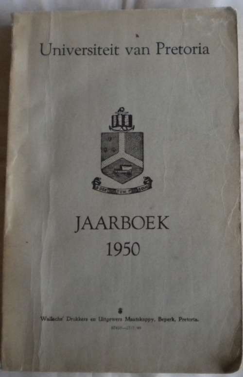 Universiteit van Pretoria jaarboek 1950