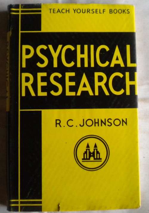 Psychical research by RC Johnson