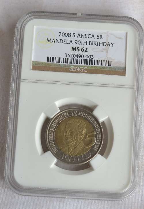 2008 Mandela 90th birthday MS 62
