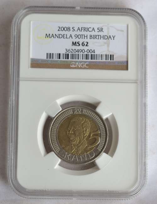 2008 Mandela 90th birthday MS 62