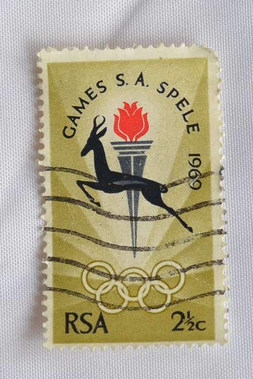 RSA 2 1/2c Games SA Spele 1969
