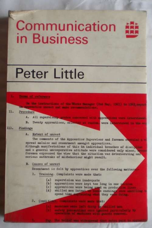 Communication in business by Peter Little