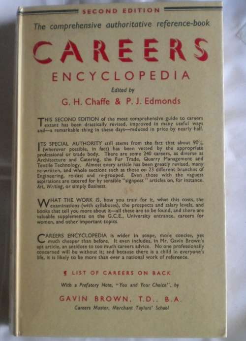 Careers encyclopedia 1958