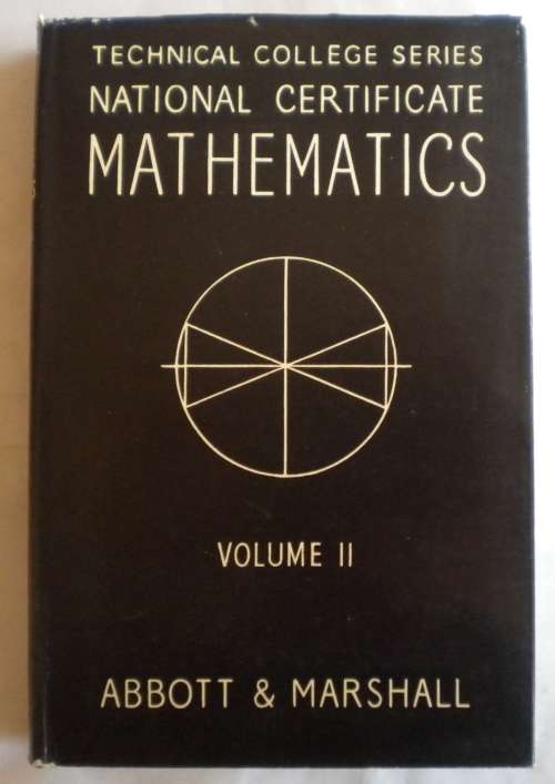 National certificate mathematics volume II