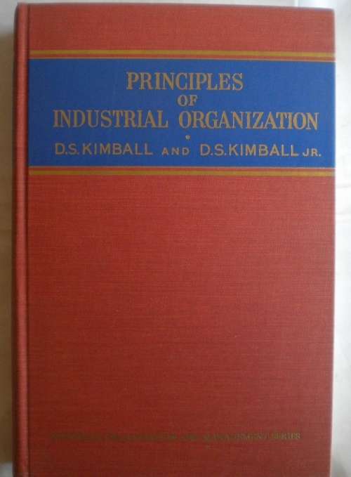 Principles of industrial organization 1947