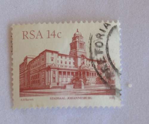 RSA 14c Stadsaal Johannesburg