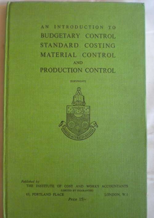 An introduction to budgetary control