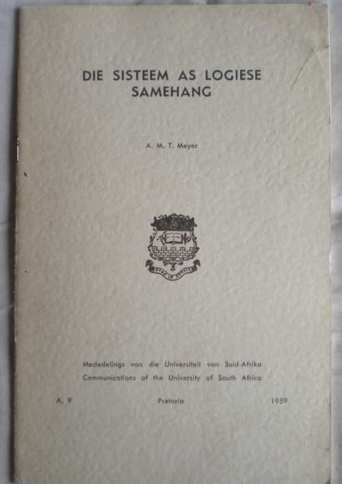 Die sisteem as logiese samehang 1959