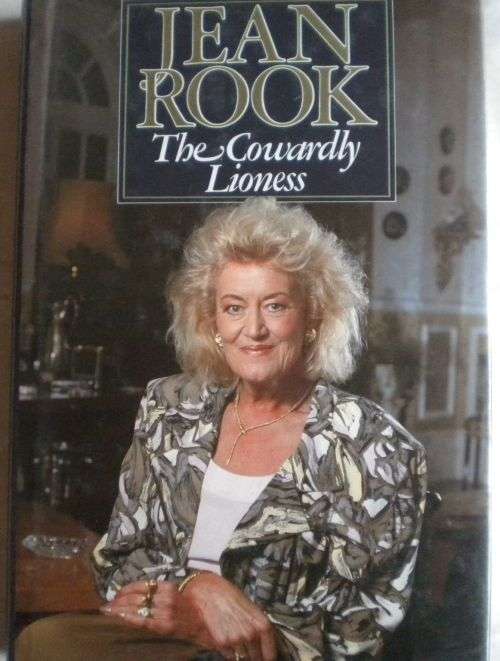 Jean Rock the cowardly lioness.