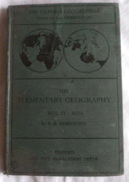 The elementary geography Volume IV Asia 1909