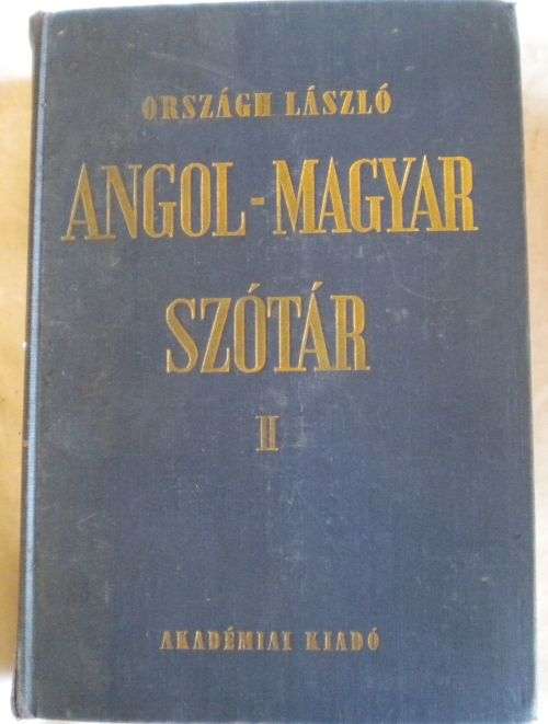 English-Hungarian dictionary N-Z