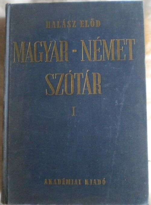 Ungarisch-deutsches worterbuch