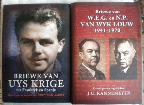 Briewe van Uys Krige en Briewe van WEG en NP van Wyk Louw