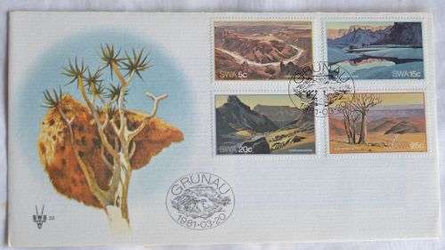 First day envelope - Grunau 1981-03-20