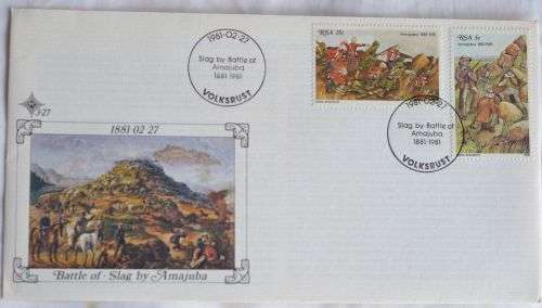 First day envelope - Volksrust 1981-02-27