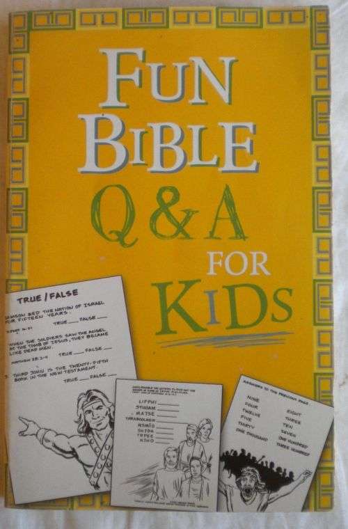 Fun Bible Q and A for kids
