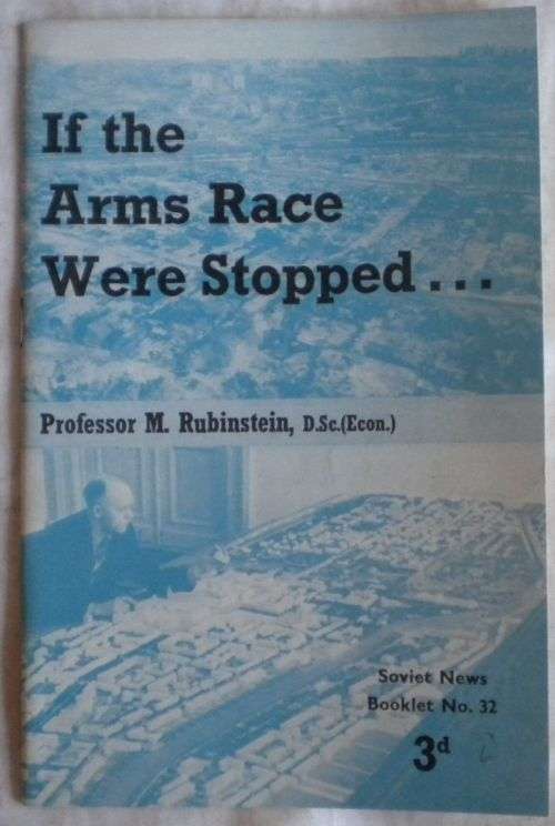 If the arms were stopped...by professor M Rubinstein