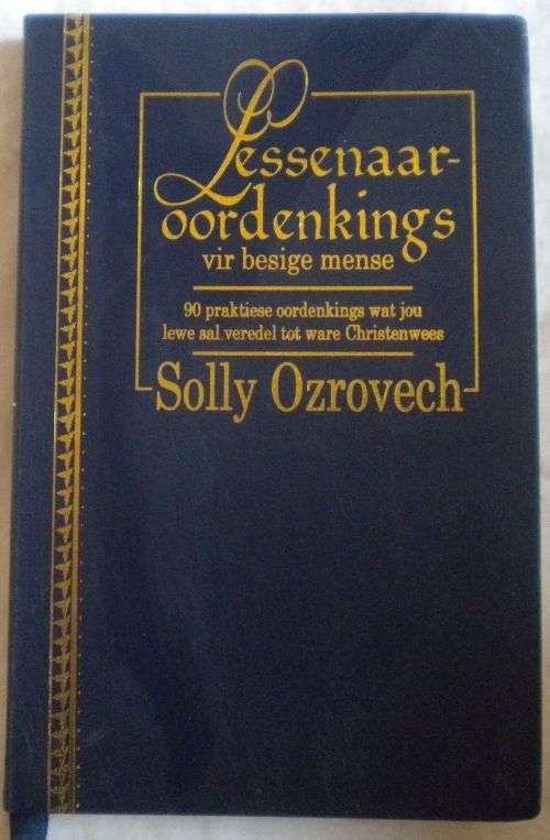 Lessenaaroordenkings deur Solly Ozrovech