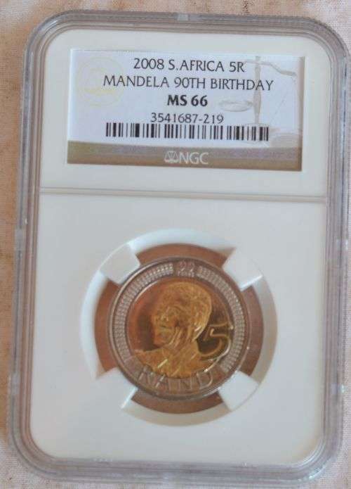 MS 66 Mandela 2008 R5