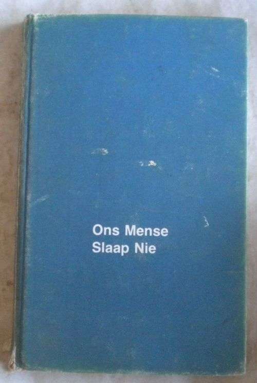 On mense slaap nie deur Jasper M Cloete