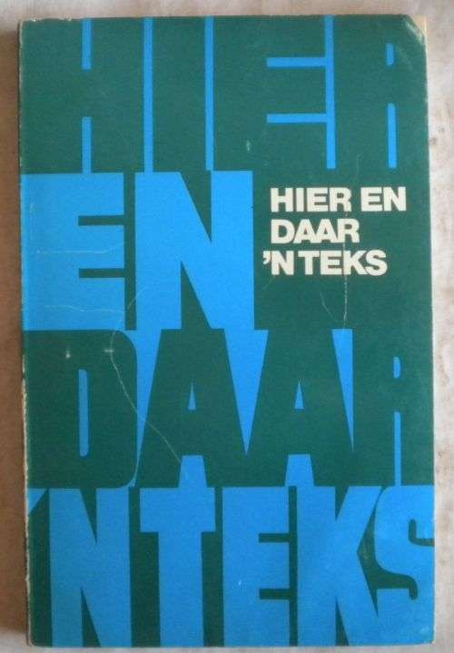 Hier en daar `n teks