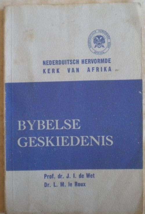 Bybelse geskiedenis afdeling I die Ou Testament