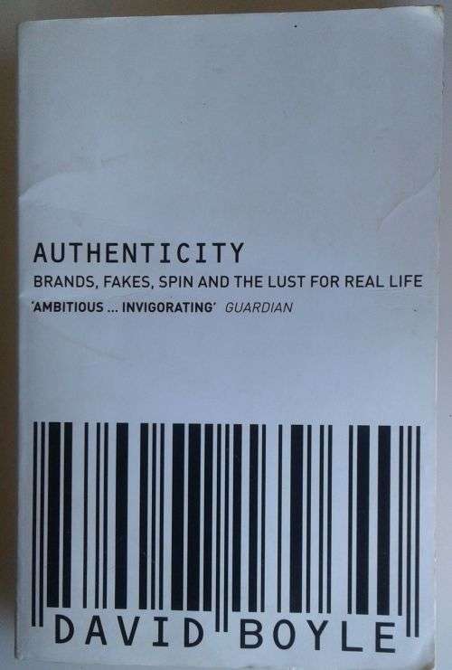 Authenticity by David Boyle
