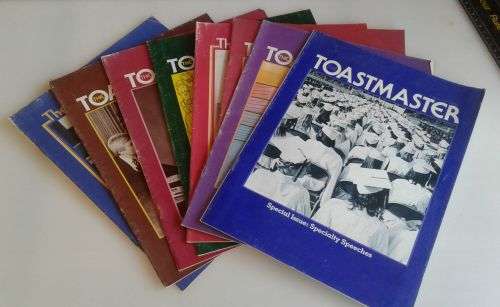 The Toastmaster - 8 x Magazines
