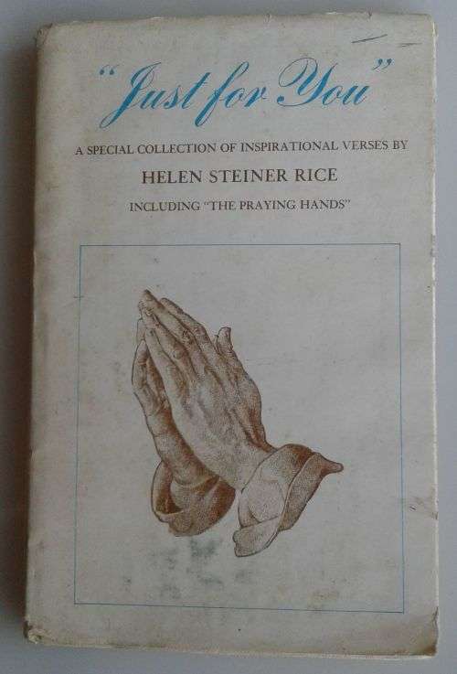 Just for you by Helen Steiner Rice