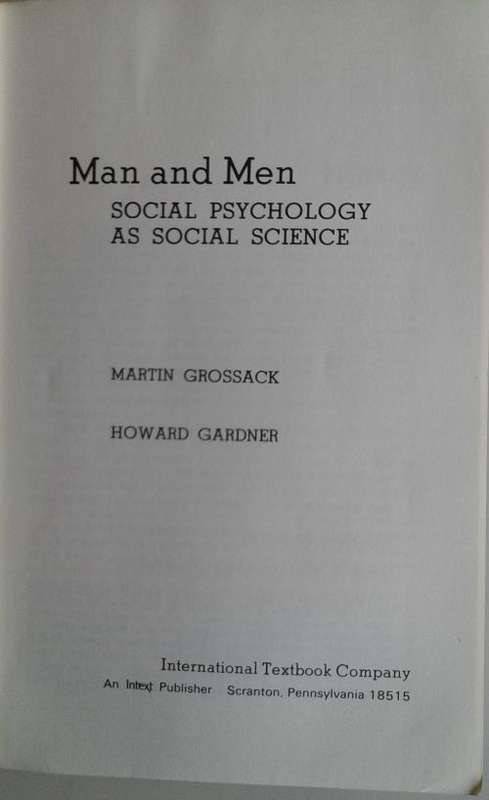 Man and men