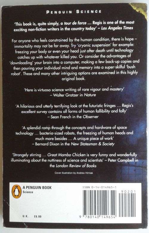 Great mambo chicken and the transhuman condition by Ed Regis