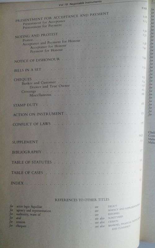 Negotiable instruments by Louise Tager
