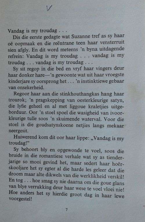 Vandag is my troudag deur Ela Spence