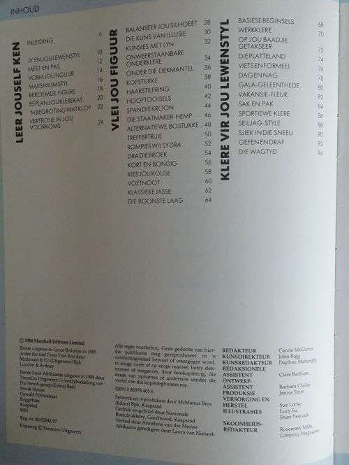 Klere kuns deur Jane Procter