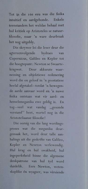 Die geboorte van `n nuwe fisika