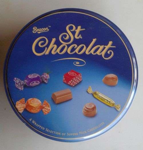 Beacon St Chocolat tin