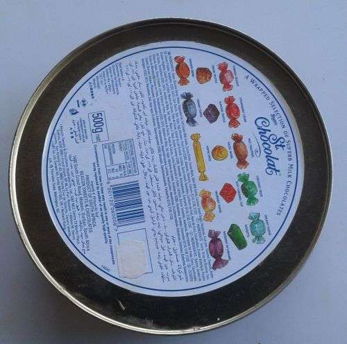 Beacon St Chocolat tin